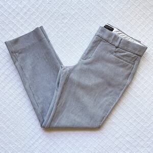 Banana Republic Sloan Trouser‎ Navy White Stripe Stretch Pants Nautical Casual 6